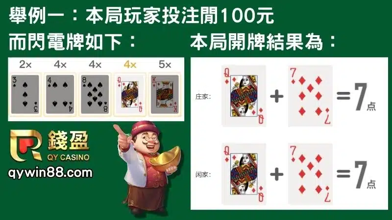 閃電百家樂玩法