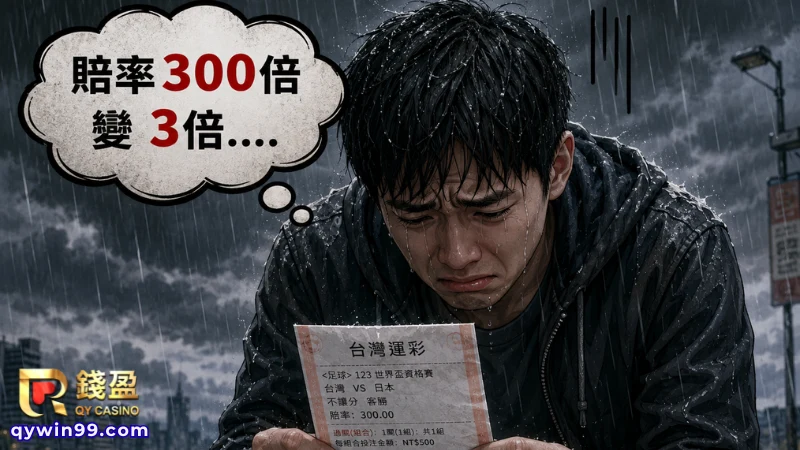 台灣運彩系統異常,賠率變化非常大